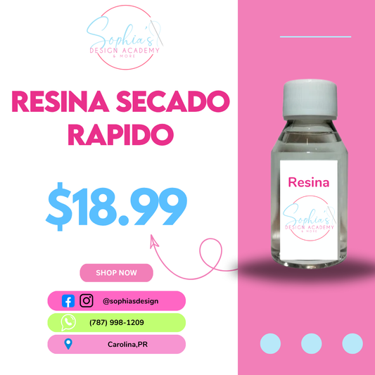 RESINA SECADO RAPIDO 4oz