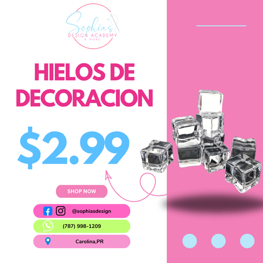 HIELOS DE DECORACION