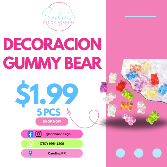 DECORACION GUMMY BEAR