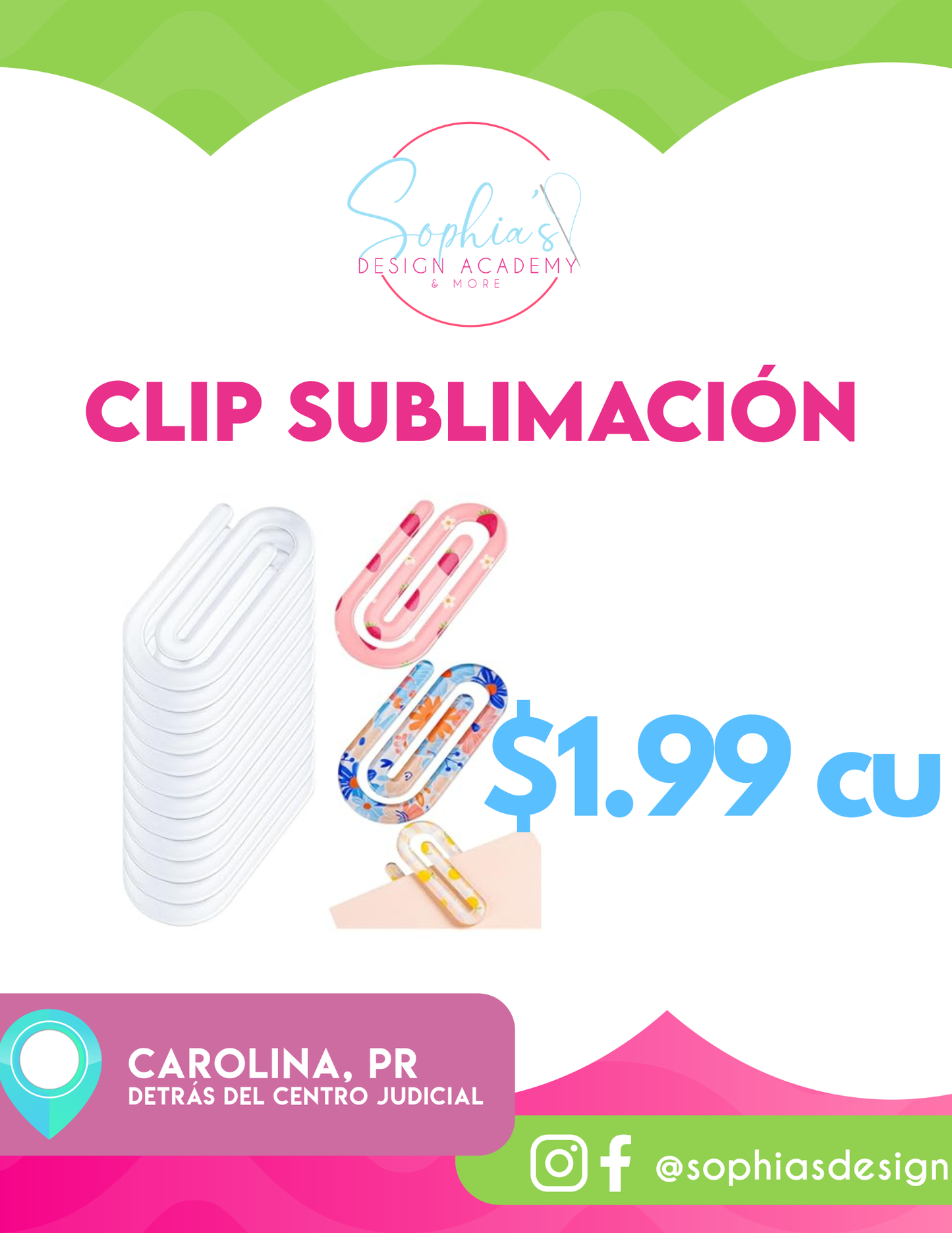 CLIP SUBLIMACION