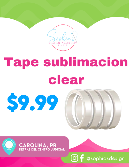 Heat Resistant Tape clear