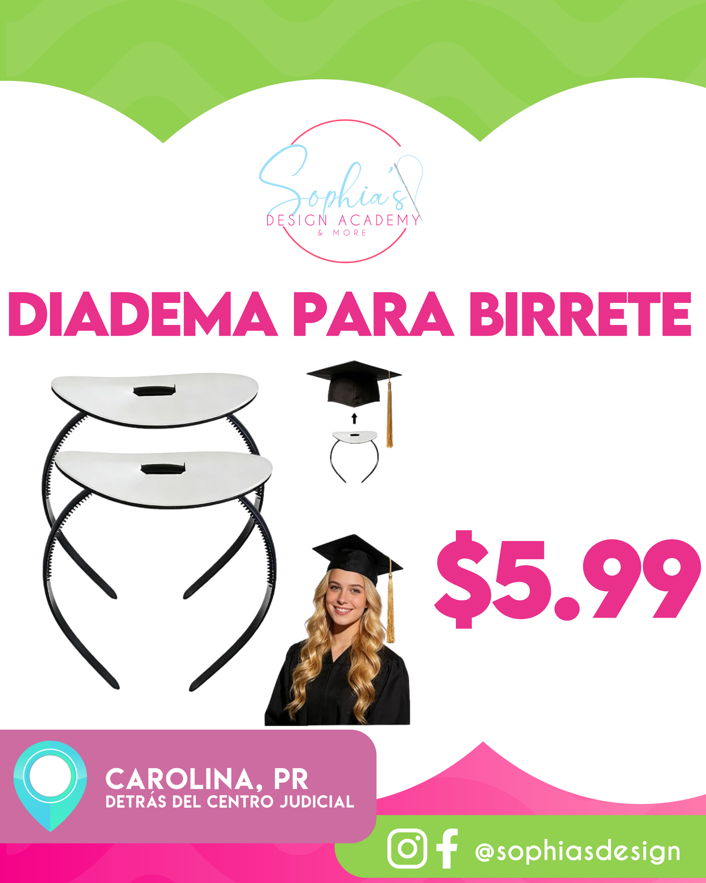 DIADEMA PARA BIRRETE
