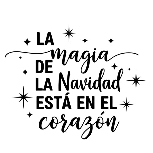 La Magia de la Navidad está en el Corazón.