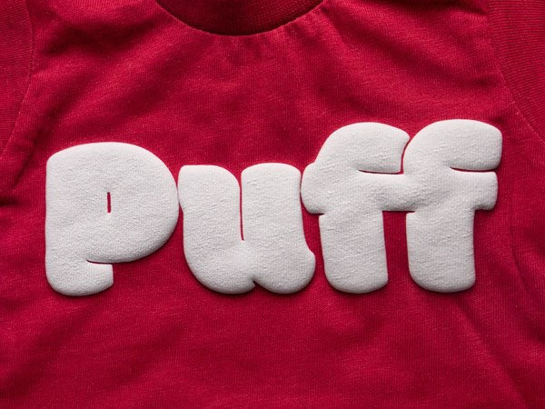 Puff Heat Transfer Vinyl