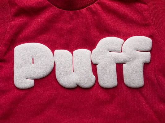 Puff Heat Transfer Vinyl