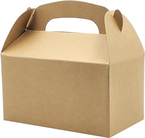 Caja Fiesta Marrón "6.25 x 3.5"