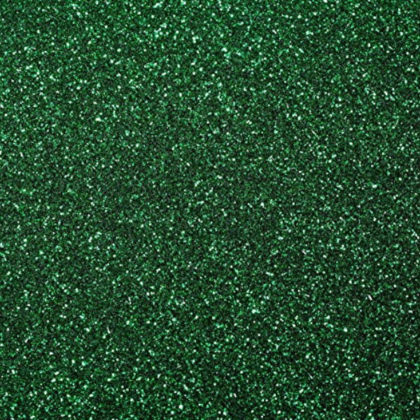 HTV/Iron-On - Glitter Verde Kelly - Media Yarda (12x18