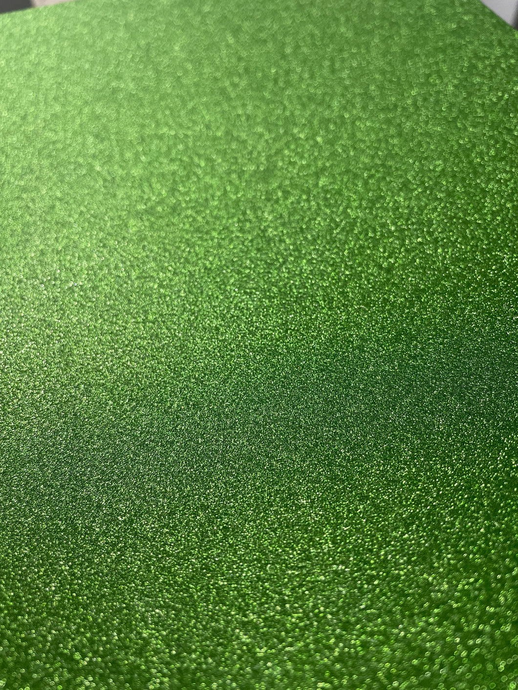 Cartulina de Brillo Verde Lime  8x11