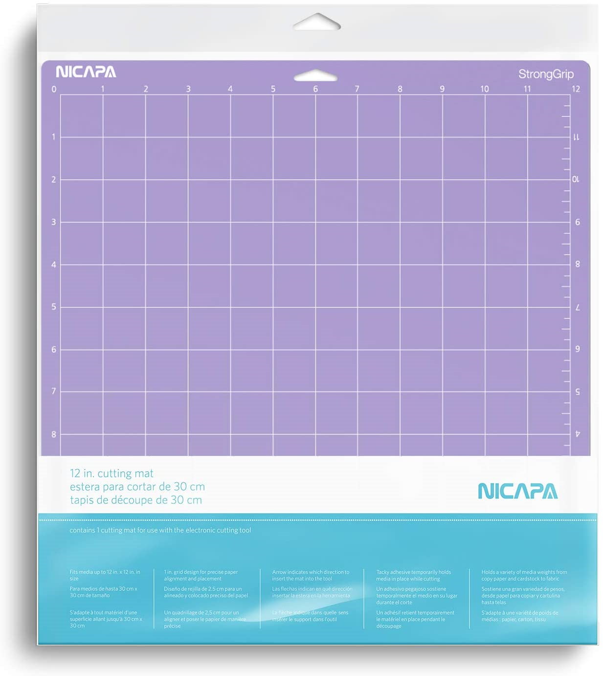 Mat de Corte - Strong Grip (Violeta) 12x12"